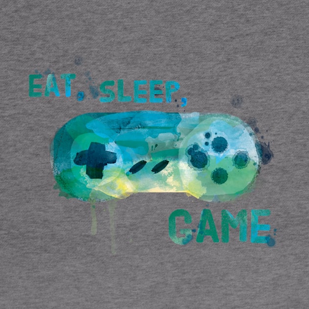 Eat, Sleep, Game by MonkeyMade